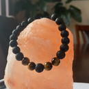 Tiger Eye Lava Bead Bracelet